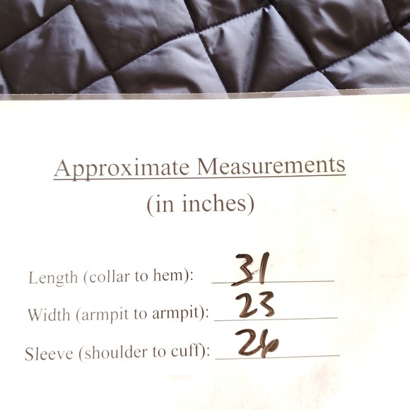 Polo Ralph Lauren Mens XL Quilted Hunting Shooting Jacket Navy Snap - Picture 8 of 8